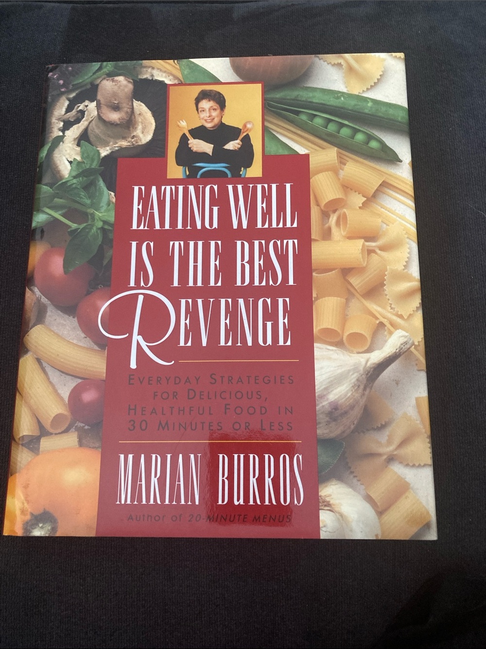 Eating Well Is the Best Revenge Cookbook - Red Cover